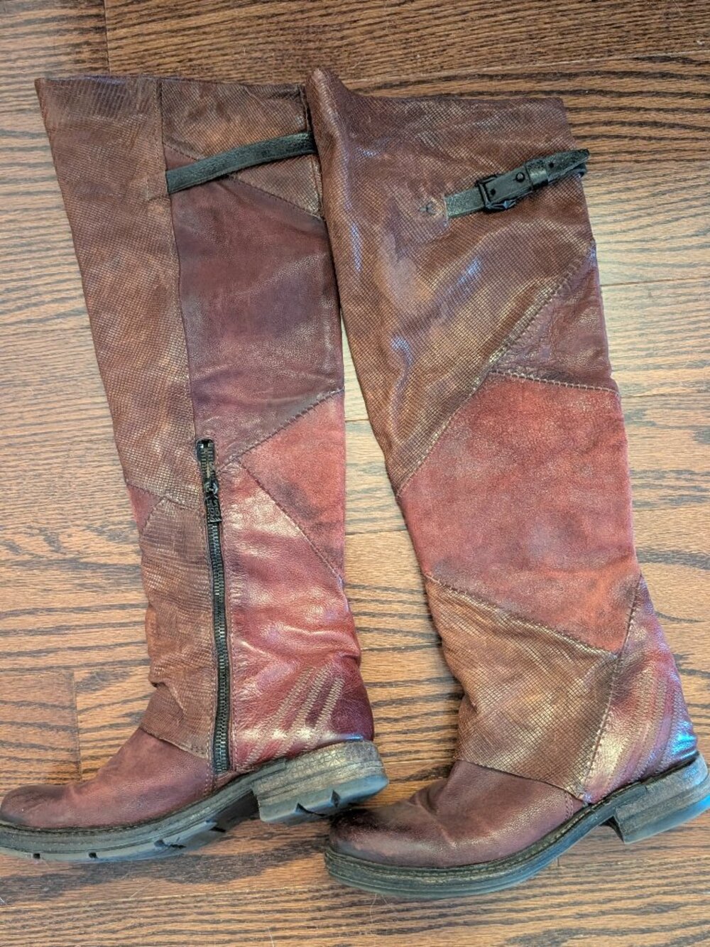 A.S.98 over-the-knee boots, 38/8